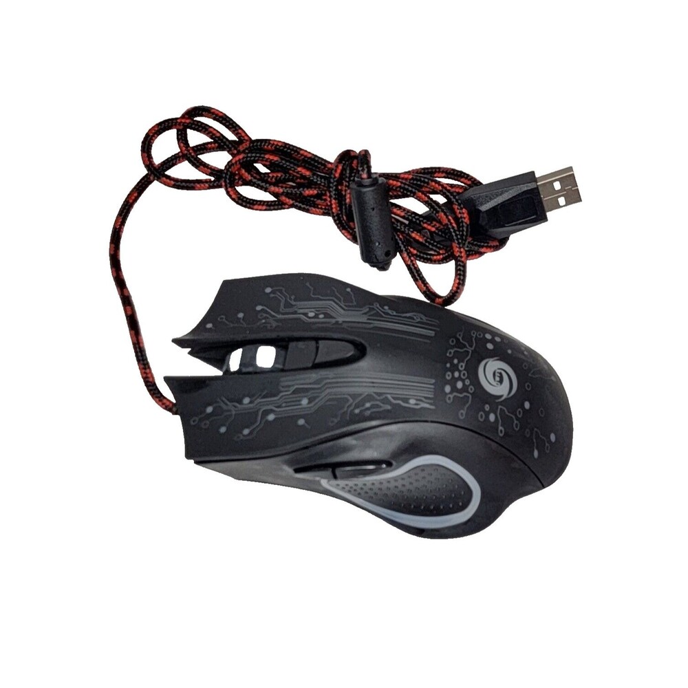 Gaming Mouse With LED Lights Usb Connection 4 Buttons - Picture 3 of 3